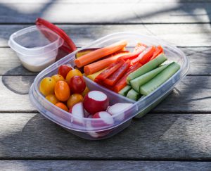 Vegetable platter, healthy eating